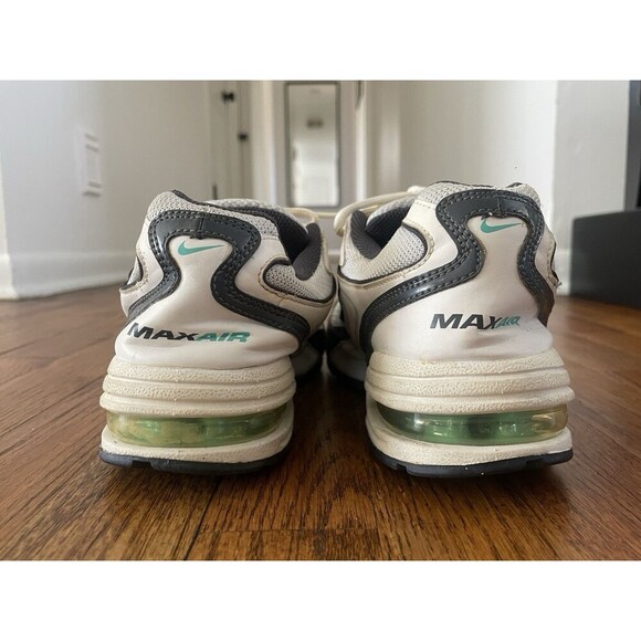 2009 Nike Air Max Turbulence IV Running Shoes Gray Teal Black 396642-001 Size 8 - Picture 6 of 16